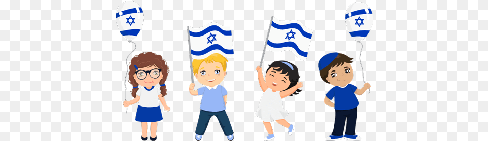 Jewish Education In Staten Island Little Star Preschool Happy Independence Day Israel, Baby, Person, Face, Head Free Png Download