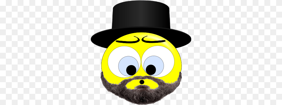 Jewish Emoji Faces Enjoy Photograph, Beard, Face, Head, Person Png Image