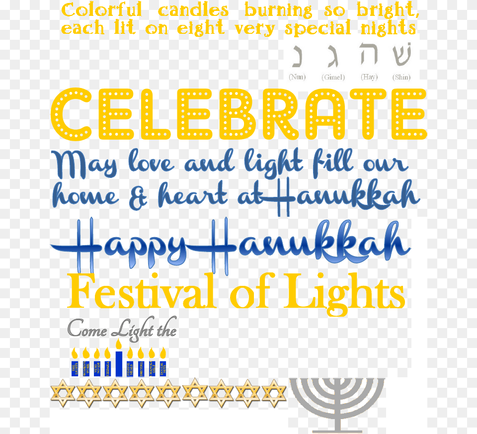 Jewish Menorah, Advertisement, Poster, Text, Festival Png Image