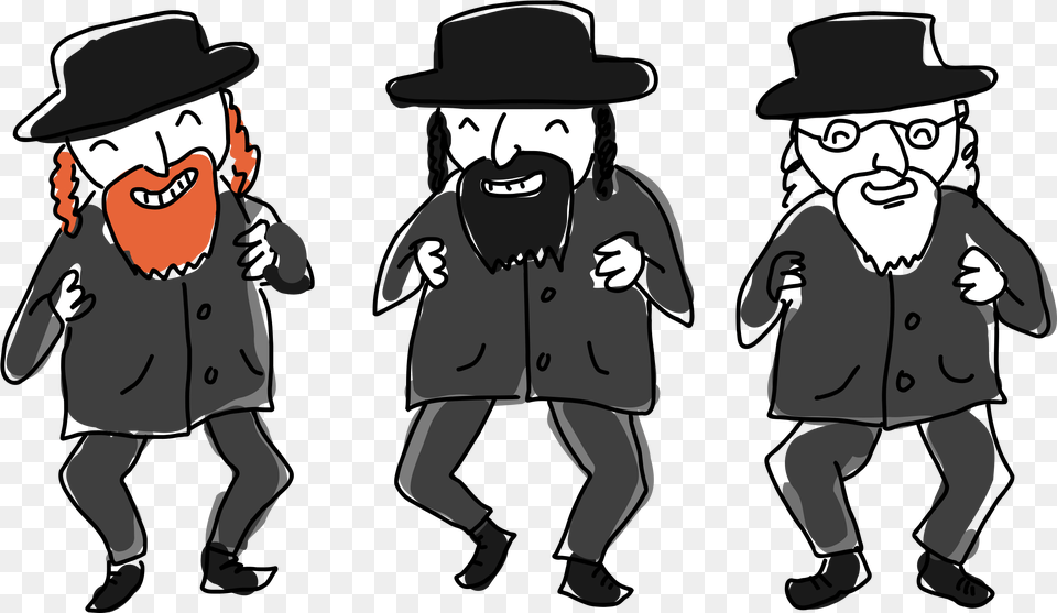 Jewish People Dancing U0026 Dancingpng Jews Clipart, Publication, Book, Comics, Person Png