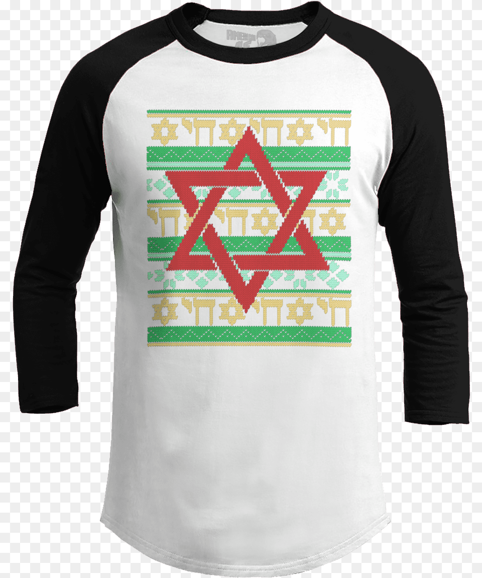 Jewish Star Die Hard Is A Christmas Movie Shirt, Clothing, Long Sleeve, Sleeve, T-shirt Png