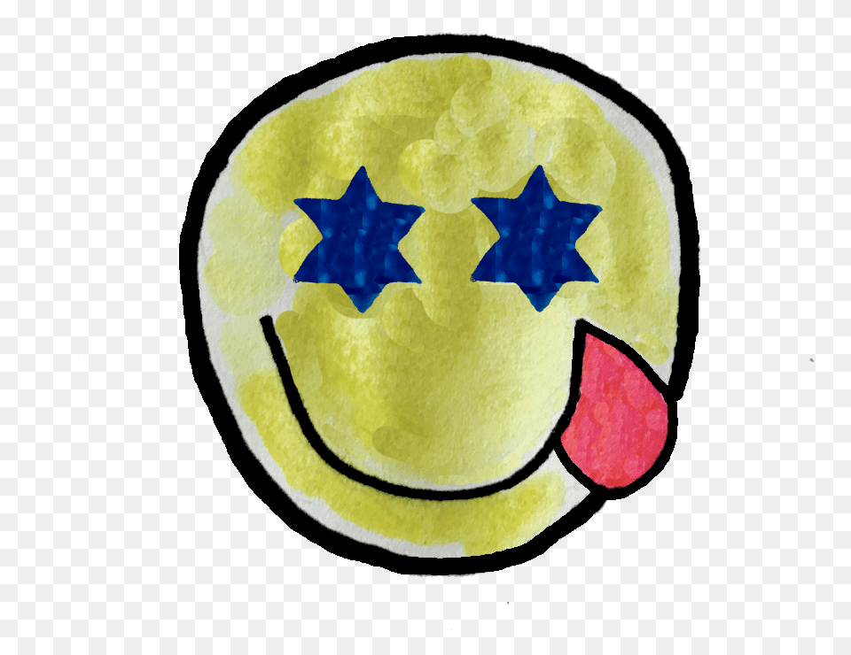 Jewish Star Emoji Eyes Emoji Clipart Full Size Clipart Clip Art, Symbol, Logo Free Png