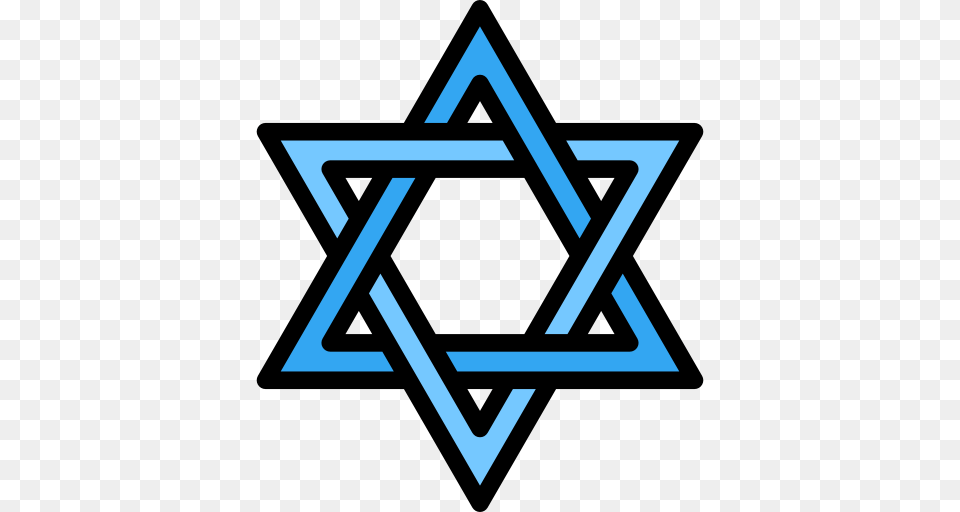 Jewish Star Image, Star Symbol, Symbol, Cross Free Transparent Png