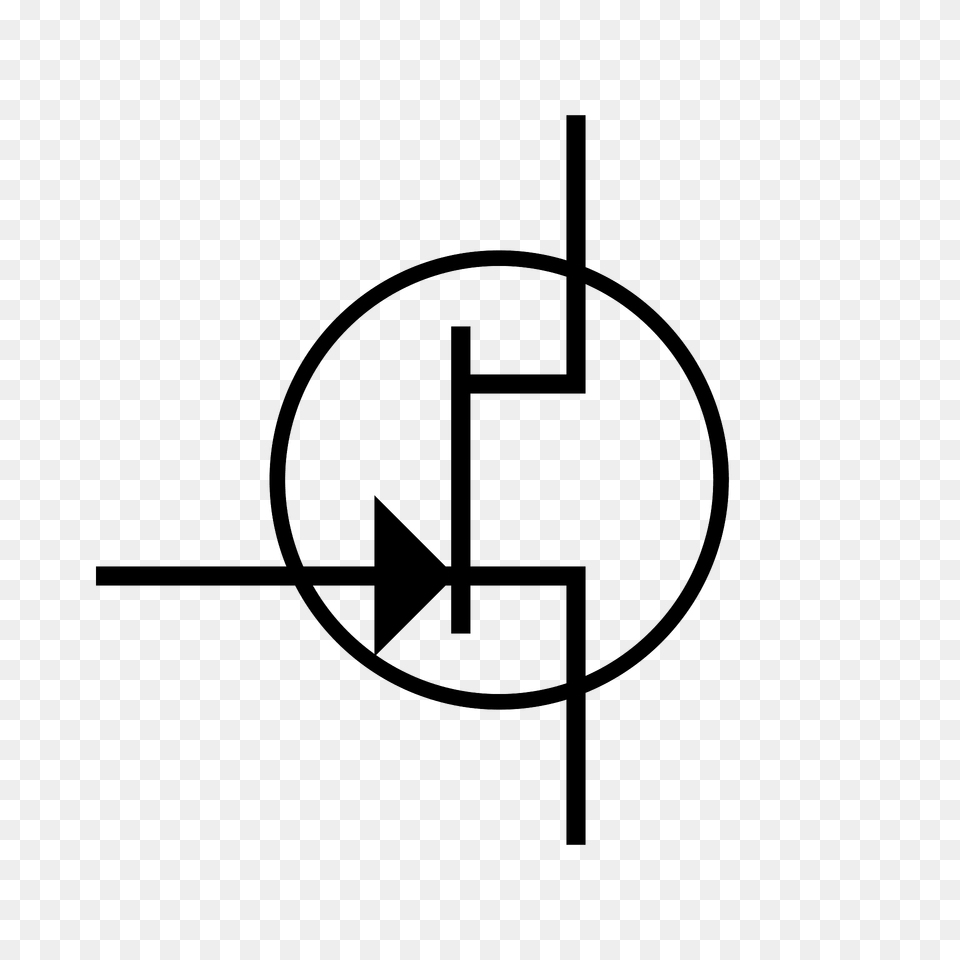 Jfet N Channel Clipart, Cross, Symbol Free Png Download