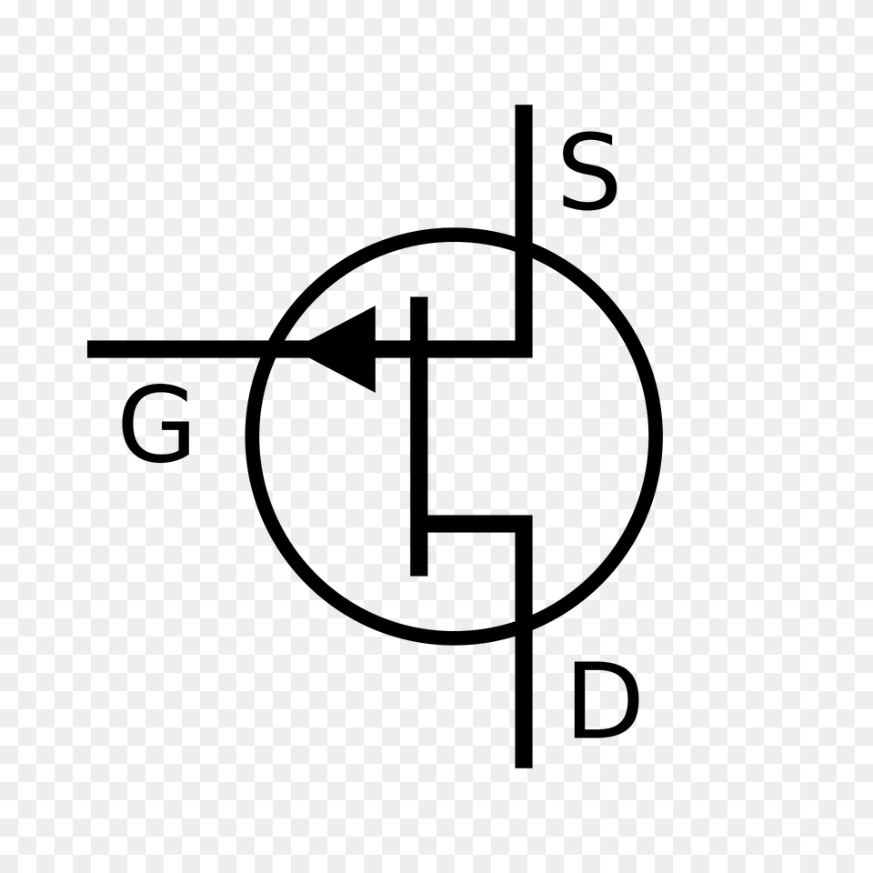 Jfet P Channel Labelled Clipart, Cross, Symbol, Dynamite, Weapon Free Png Download