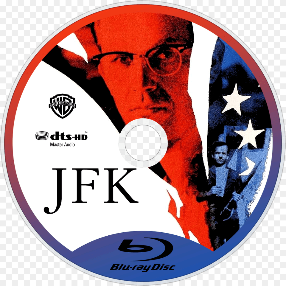 Jfk Bluray Disc Image Jfk Movie, Disk, Dvd, Person, Adult Png