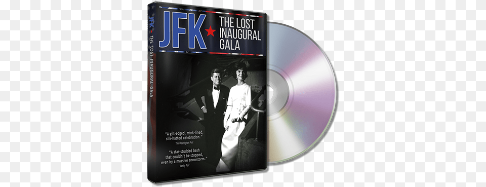 Jfk The Lost Inaugural Gala, Disk, Adult, Dvd, Male Free Transparent Png