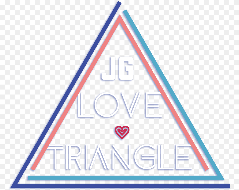 Jg Love Triangle Triangle, Light, Neon, Can, Tin Png Image