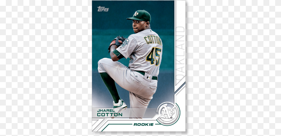 Jharel Cotton 2017 Topps Baseball Series 2 Topps Salute Pitcher, Adult, Team, Sport, Person Png