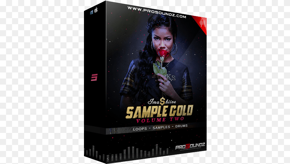 Jhene Aiko With A Rose, Advertisement, Poster, Person Free Transparent Png
