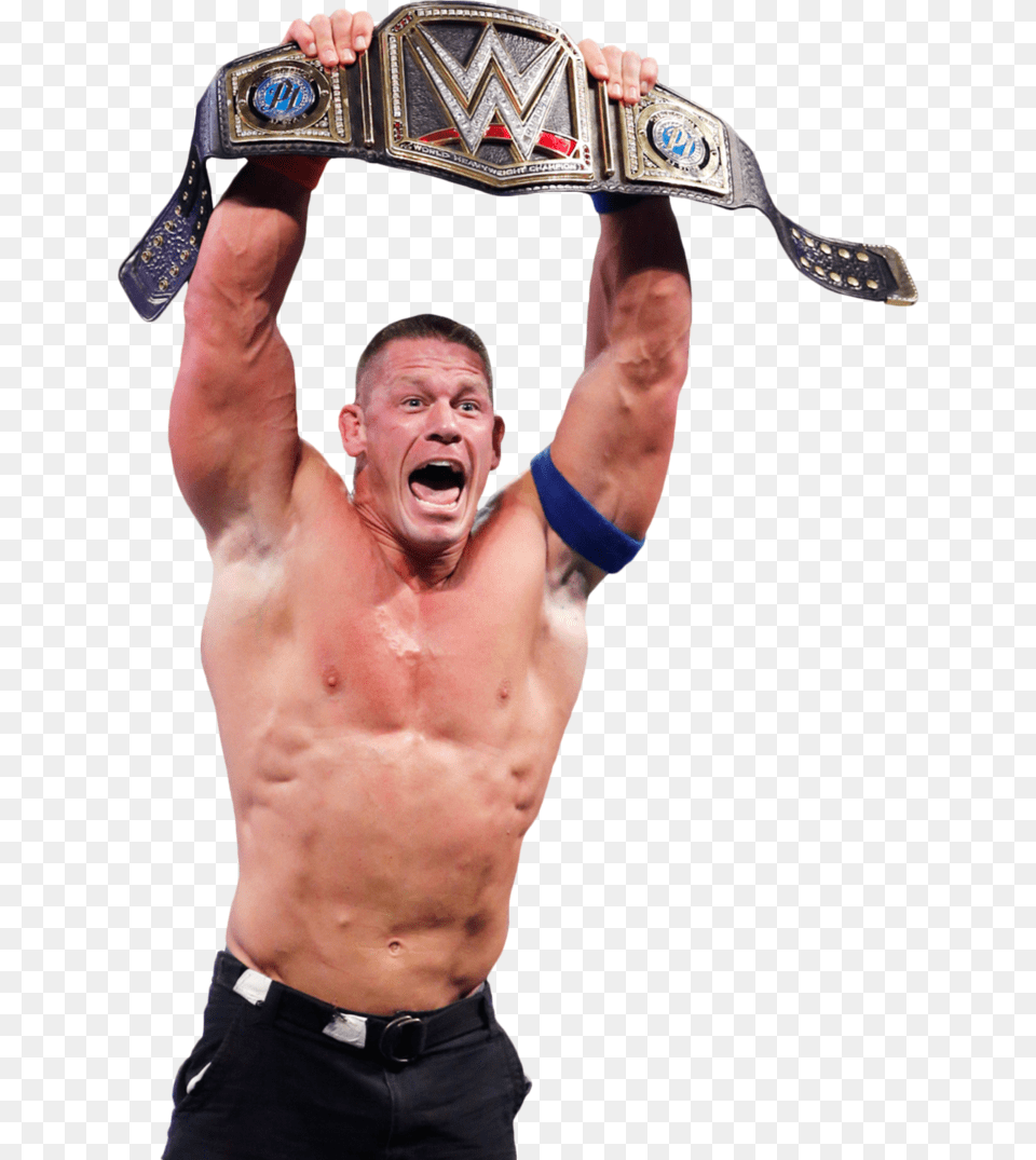 Jhon Cena John Cena 2017 Wwe Champion, Accessories, Man, Male, Head Free Png