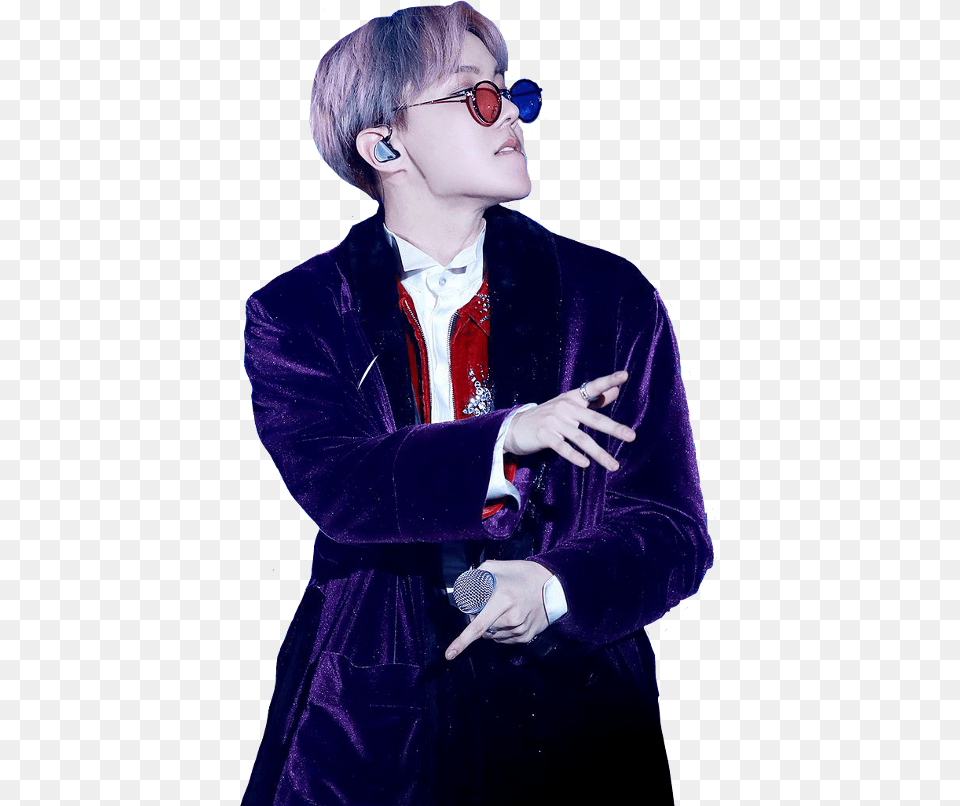 Jhope Rude, Clothing, Velvet, Coat, Person Free Transparent Png