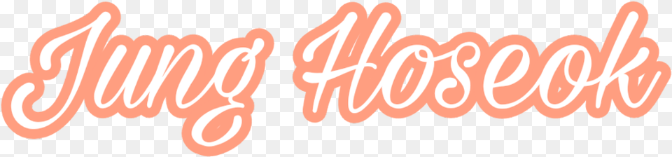 Jhope Sticker Calligraphy, Text Png Image