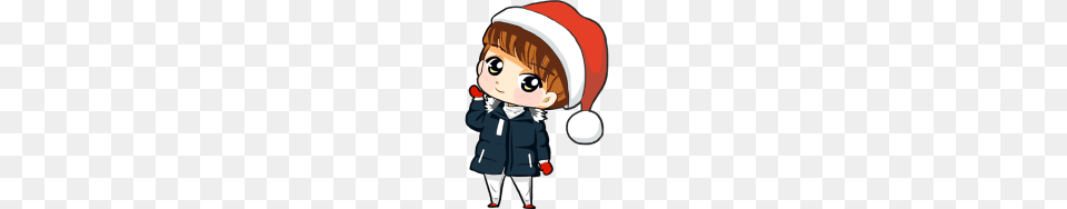 Jhope Xmas, Book, Clothing, Coat, Comics Free Transparent Png