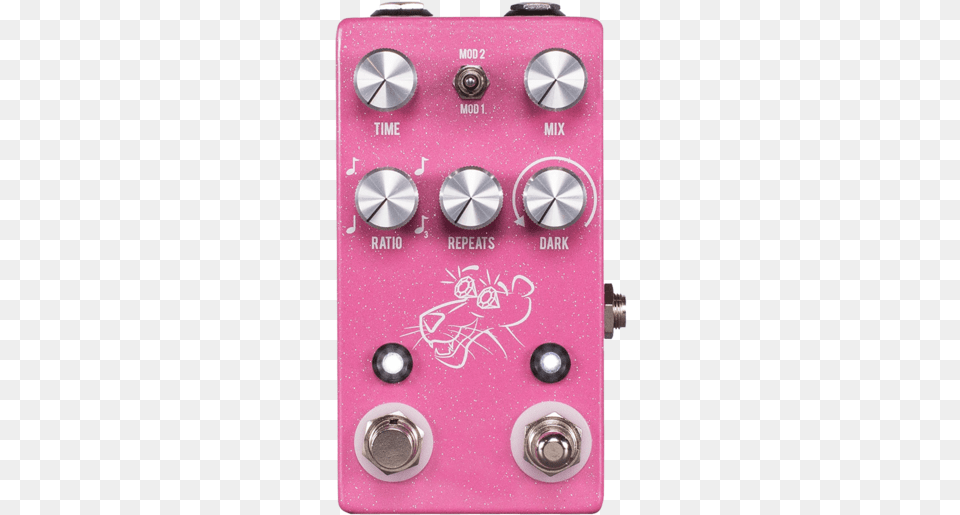 Jhs Pink Panther Delay Pink Panther Pedal, Disk, Electronics Free Transparent Png