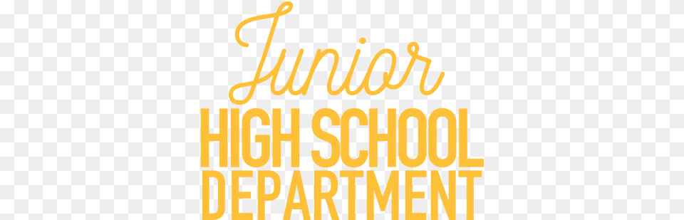 Jhs Square Logo Junior High School Department, Text Png