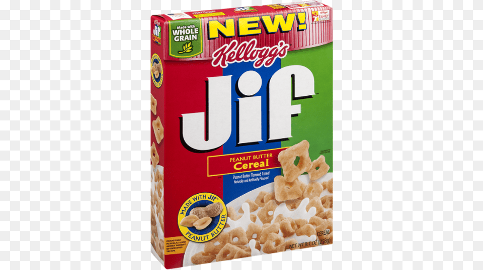 Jif Cereal, Food, Snack, Bread, Cracker Free Png Download