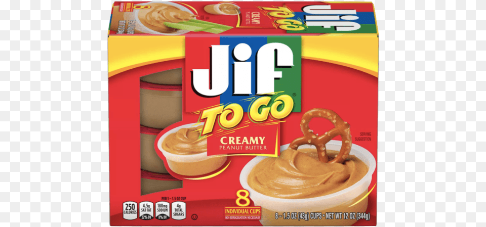 Jif Peanut Butter To Go, Food, Beverage, Coffee, Coffee Cup Free Png