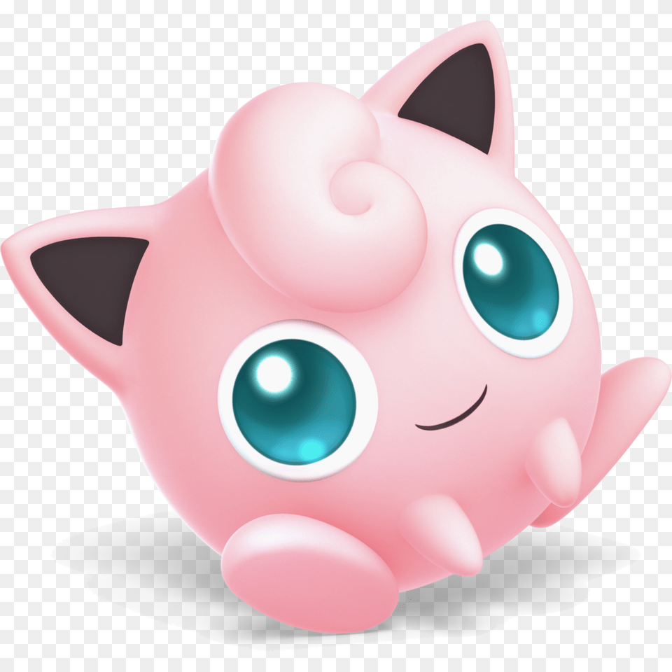 Jigglypuff, Piggy Bank, Animal, Mammal, Pig Png Image