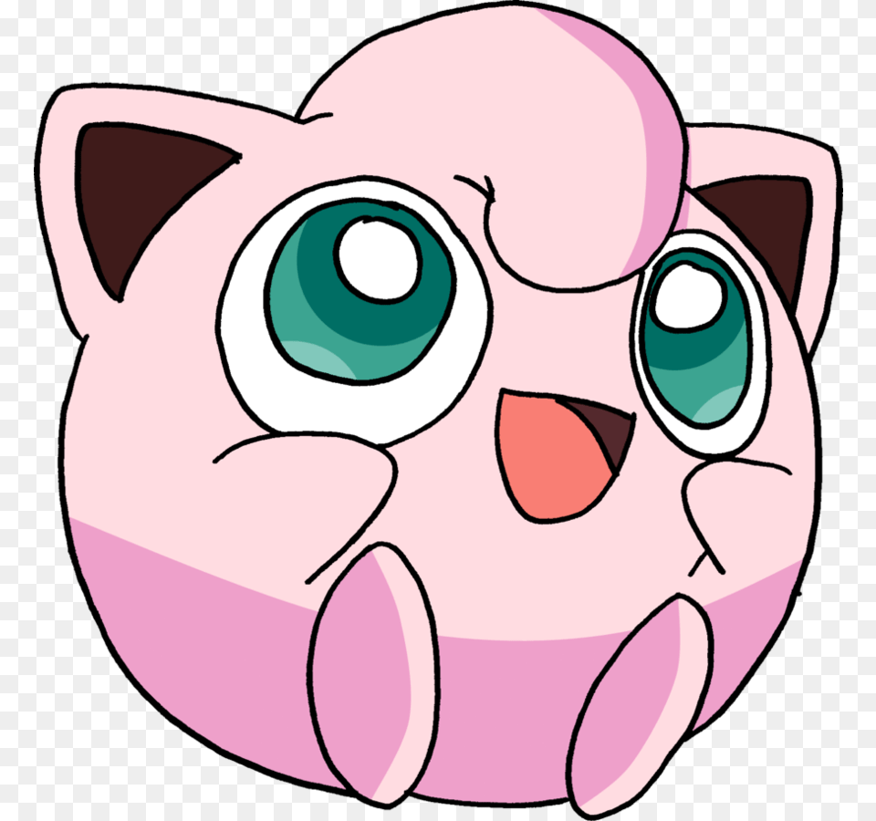 Jigglypuff, Baby, Person, Piggy Bank, Face Free Png