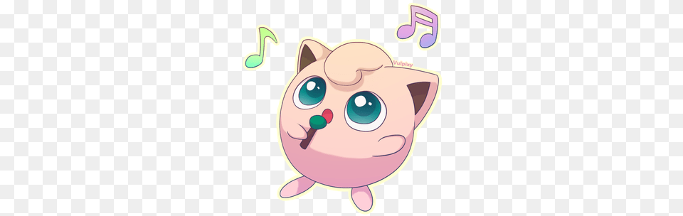 Jigglypuff By Alolan Vulpixy Igglybuff, Piggy Bank, Baby, Person Free Transparent Png