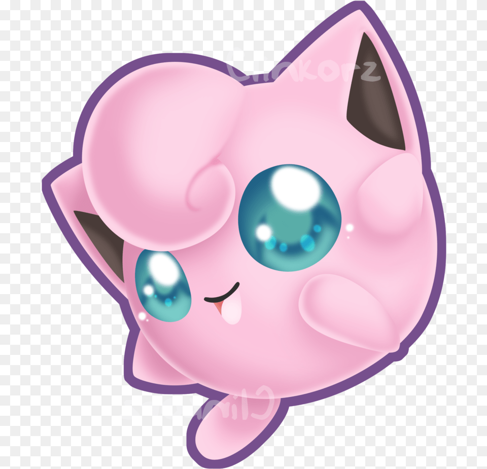 Jigglypuff Drawing, Piggy Bank Png Image