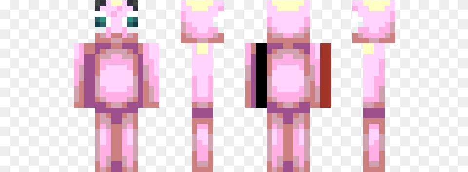 Jigglypuff Minecraft Skin Png Image