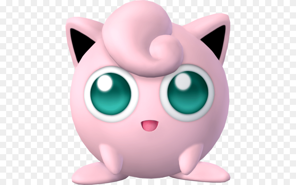 Jigglypuff Smash Bros Brawl, Piggy Bank Free Png Download