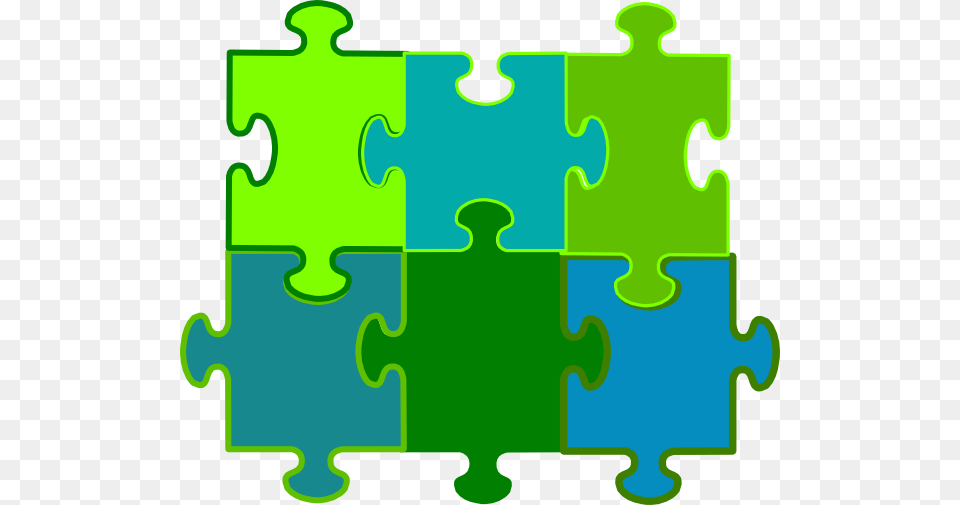 Jigsaw Puzzle Pieces Clip Art At Clker Jigsaw Puzzle 6 Pieces, Game, Jigsaw Puzzle Free Png