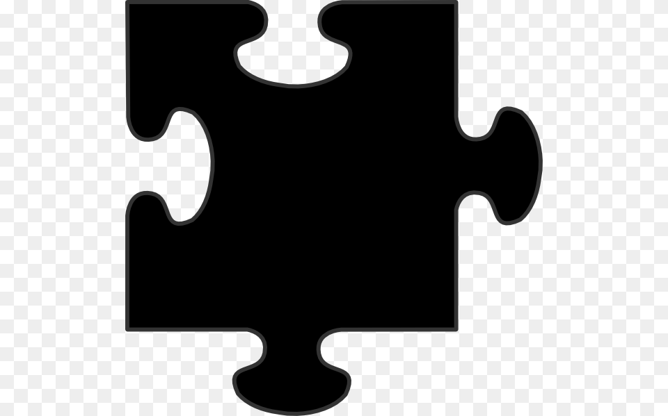 Jigsaw Puzzleclip And White Black Puzzle Piece, Game, Jigsaw Puzzle Png