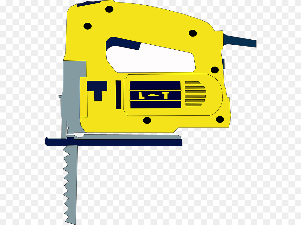 Jigsaw Tool Clip Art, Device, Bulldozer, Machine Free Transparent Png