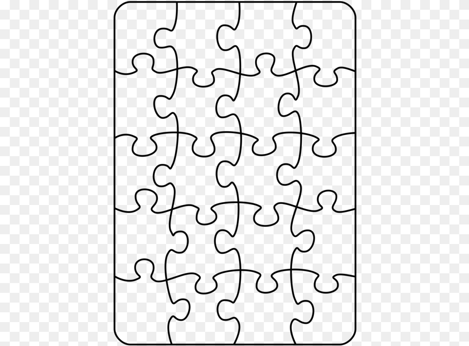 Jigsaw Video Game Coloring Book Word Jigsaw Puzzle Template Transparent, Gray Png