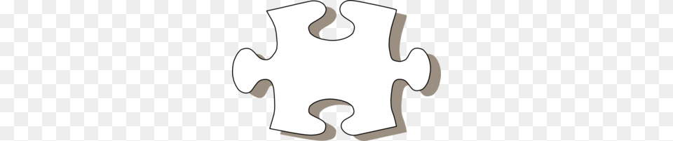 Jigsaw White Puzzle Piece Clip Art, Game, Jigsaw Puzzle Free Png