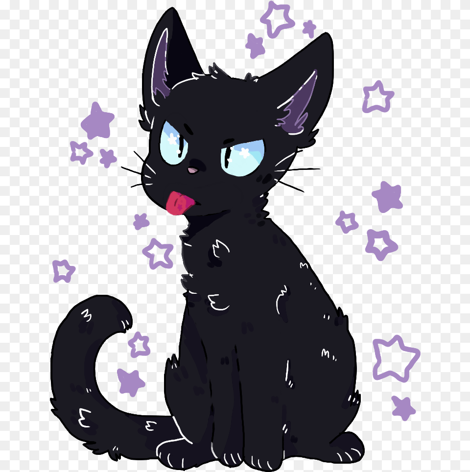 Jiji From Kiki S Delivery Service Cat Yawns, Animal, Baby, Mammal, Person Png Image