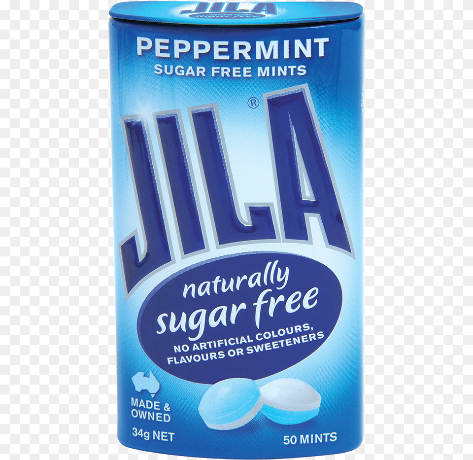 Jilapepperminttins Jila Sugar Peppermints Mints, Can, Tin Png