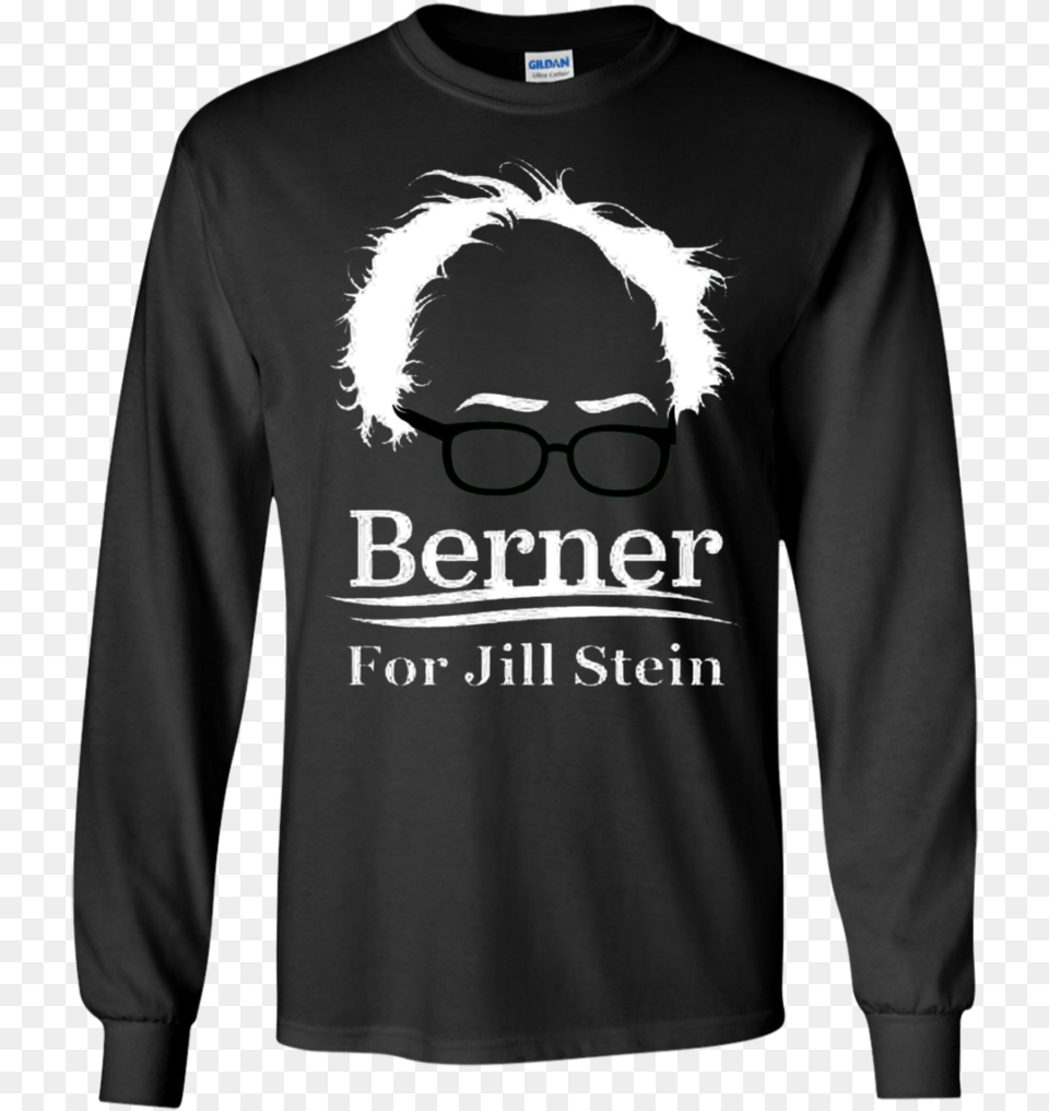 Jill Stein Bernie Sanders Lshoodiesweatshirt Teeever Funny Halloween Party Tee Shirts, T-shirt, Sleeve, Long Sleeve, Clothing Free Png Download