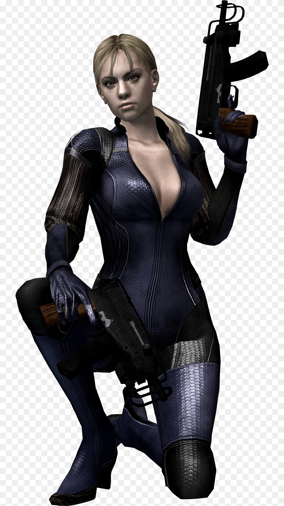 Jill Valentine Re5 Jill Valentine Resident Evil 5 Outfit, Adult, Weapon, Person, Woman Free Png