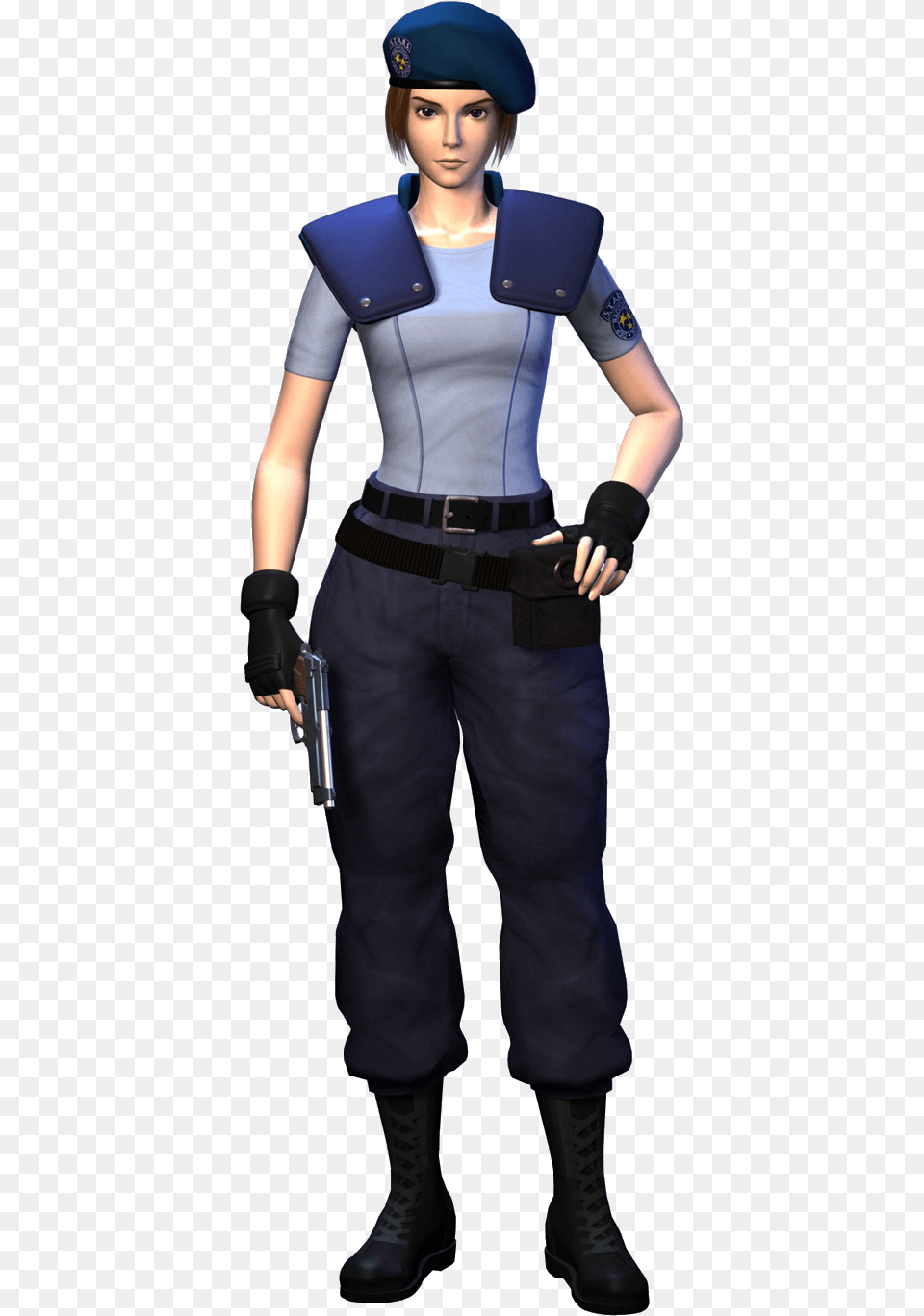 Jill Valentine Resident Evil, Clothing, Costume, Person, People Png