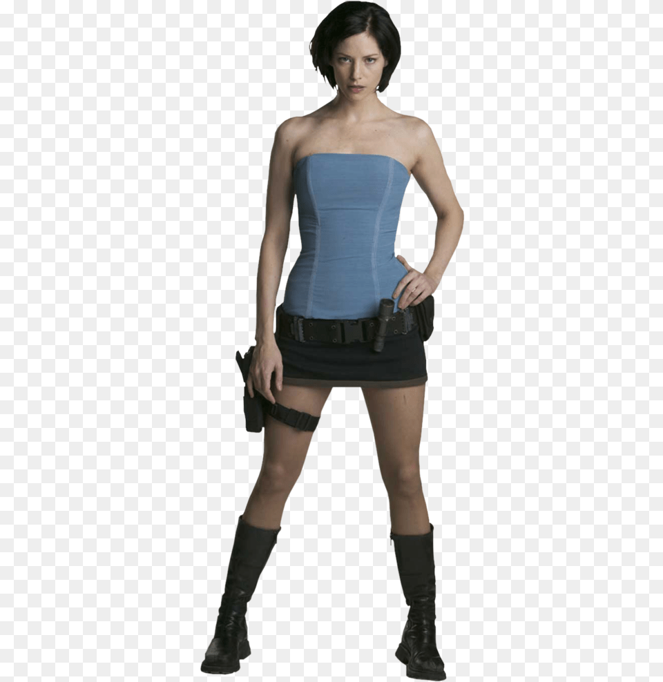 Jill Valentine Resident Evil Movie, Clothing, Skirt, Miniskirt, Adult Free Png Download