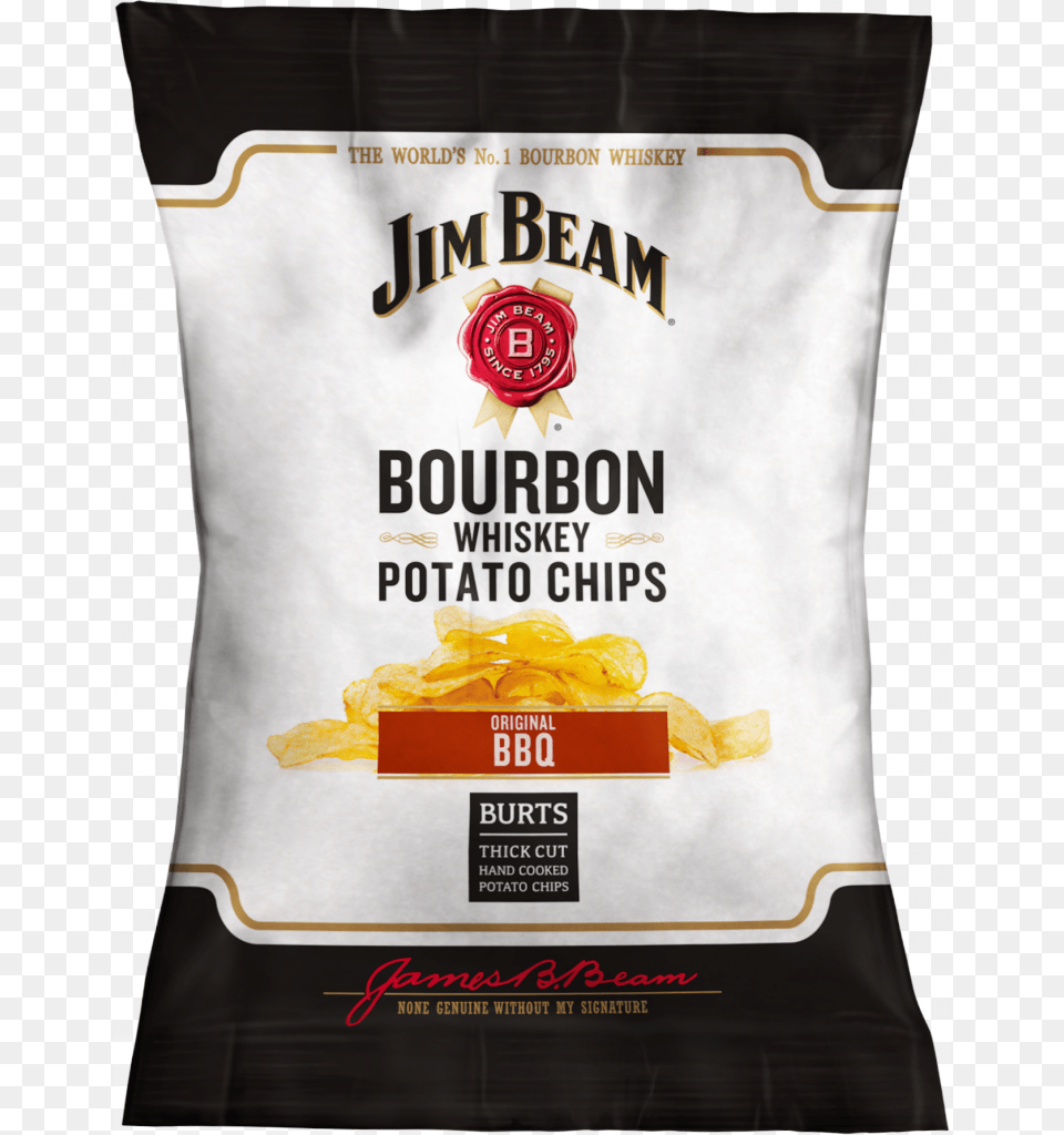 Jim Beam And Created Delicious Original Bbq Flavoured, Advertisement, Person, Food Free Png Download