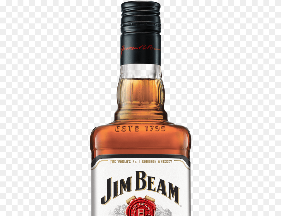 Jim Beam Cherry Bourbon, Alcohol, Beverage, Liquor, Beer Free Png
