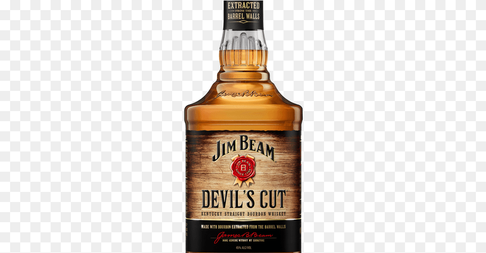 Jim Beam Devil39s Cut Bourbon 700ml Jim Beam Devil39s Cut, Alcohol, Beverage, Liquor, Whisky Png Image