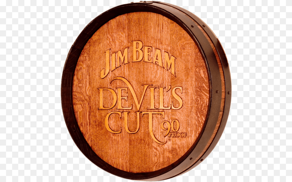 Jim Beam Devils Cut Logo Jim Beam Devils Cut Bourbon Whiskey, Barrel, Keg, Disk Free Png