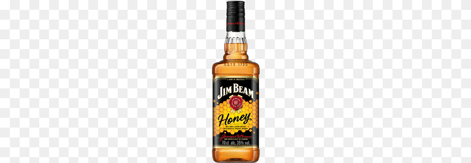 Jim Beam Honey Jim Beam Honey Whisky Liqueur, Alcohol, Beverage, Liquor, Bottle Free Png Download