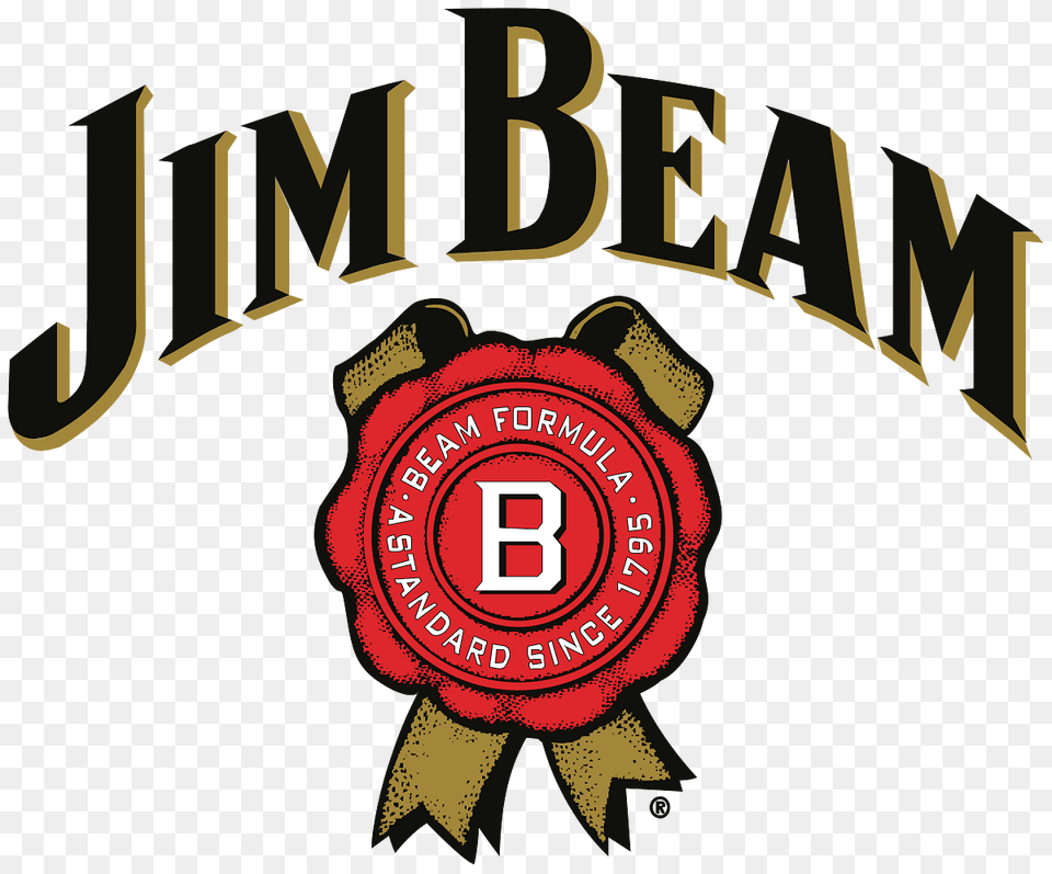 Jim Beam Logo, Dynamite, Weapon, Emblem, Symbol Png Image