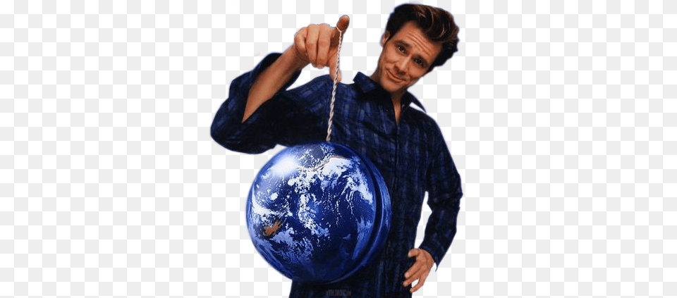 Jim Carrey Bruce Almighty Poster, Adult, Astronomy, Male, Man Free Transparent Png