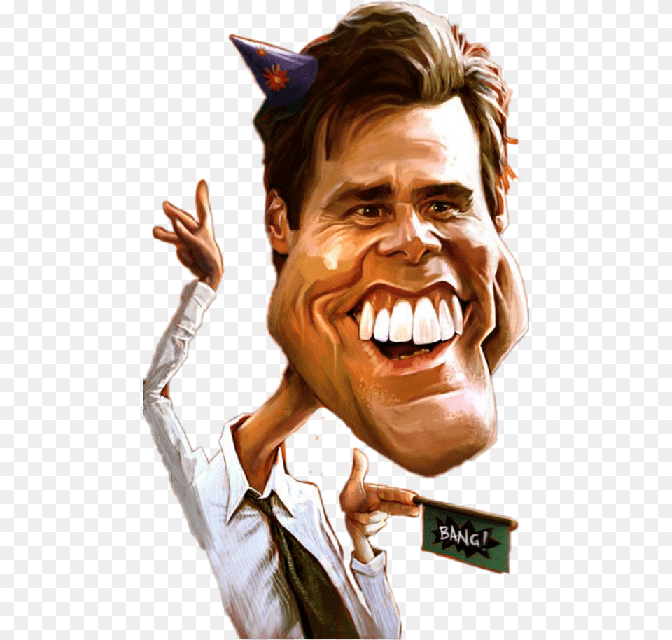 Jim Carrey Drawing Funny Happy Go Lucky Man, Adult, Female, Person, Woman Free Transparent Png