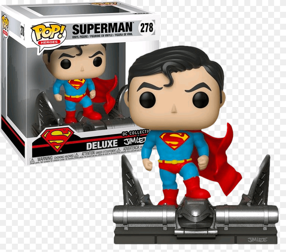 Jim Lee Superman Pop, Baby, Person, Face, Head Free Png Download