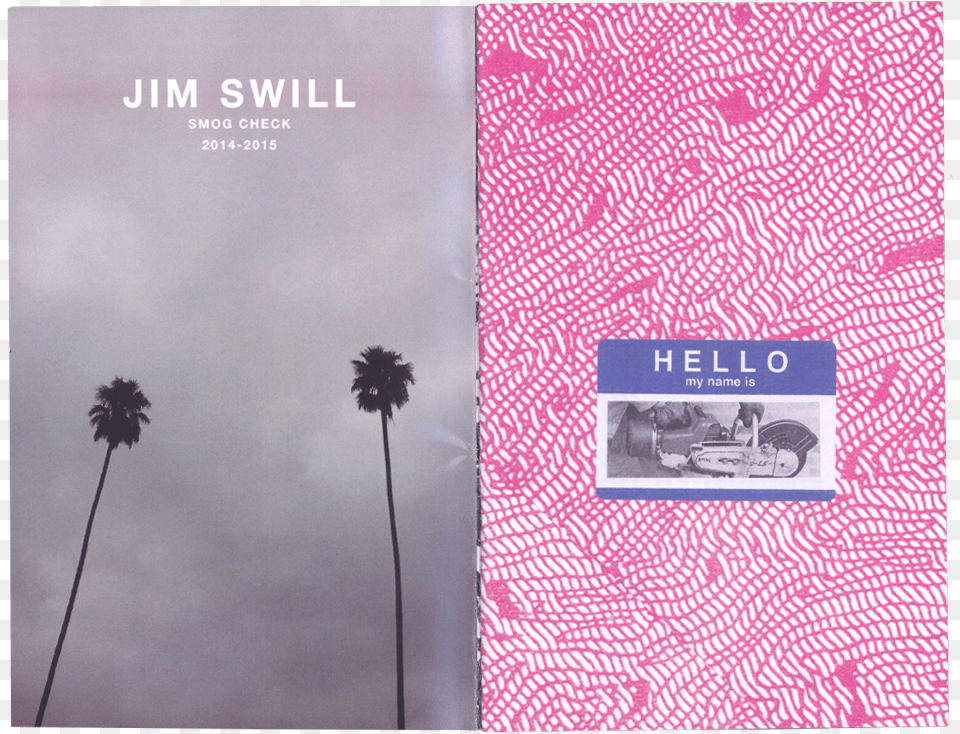 Jim Swill Smog Check Pages 1 2 Palm Tree, Book, Publication, Plant, Advertisement Png