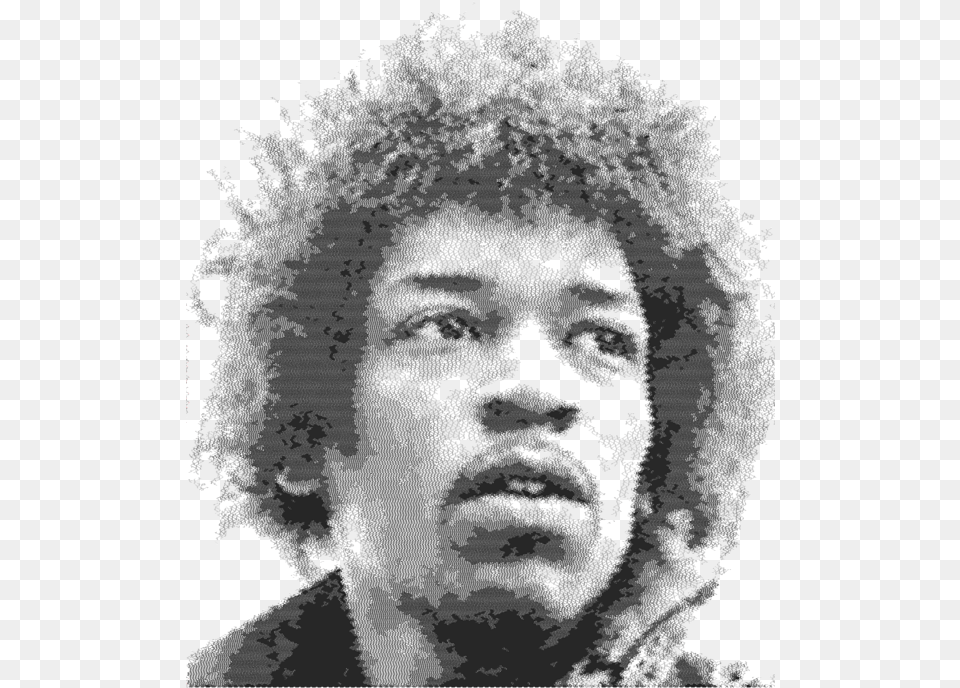 Jimi Hendrix, Portrait, Photography, Face, Head Png Image
